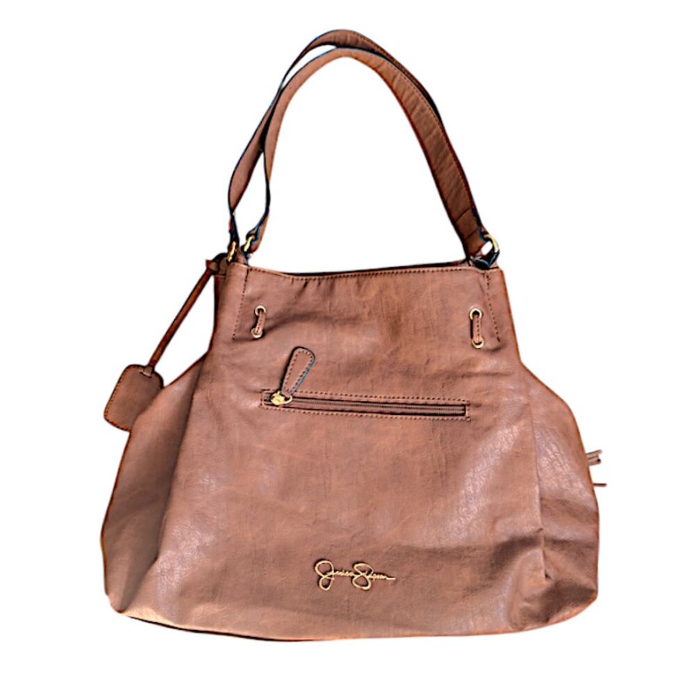 Jessica Simpson Brown Tote Bag - Picture 2 of 10